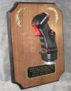 aviation wall plaque --stick grip