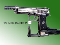 1/2 scale Beretta pistol all metal