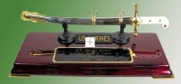 USMC letter sword on stand