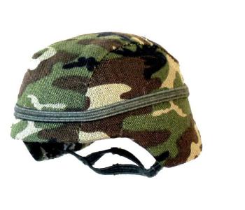 U.S.Army HQ helmet ( woodland camo cover)