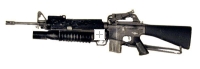 U.S.M-16 w/M203 grenade launcher