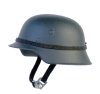 helmet gray/green with single band