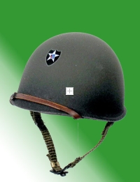 ww2 1/6th 2nd Infantry helmet