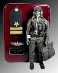 U.S.Navy aviator on Rosewood plaque