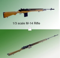 1/3 rd scale M-14 Rifle