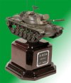 U.S.Army M-48 tank on Rosewood base U.S.Army M-48 tank on Rosewood base