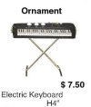 miniature Electric keyboard