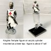 Knights Templar figure as beer Tap