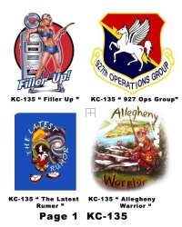 KC-135 Nose Art for mini helmets