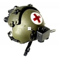 U.S. Army Medical Dust Off Helicopter pilot helmet