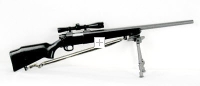 Remington 700 sniper rifle with bipod & scope