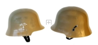 Afrika Corps tan helmet