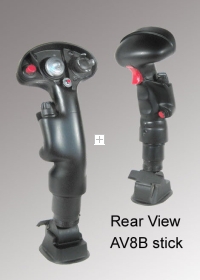 AV8B Harrier stick grip