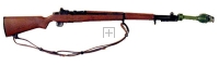 U.S. M1 Garand rifle with grenade launcher