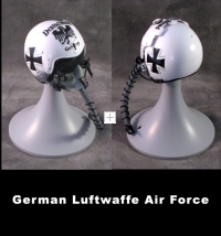 German Luftwaffe pilot helmet 1/6th scale