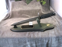 M-16 bayonet on board as letter opener style C
