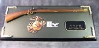 Award 1/3 scale Kentucky long rifle USMC