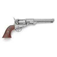 Confederate pistol with Antique grey finish