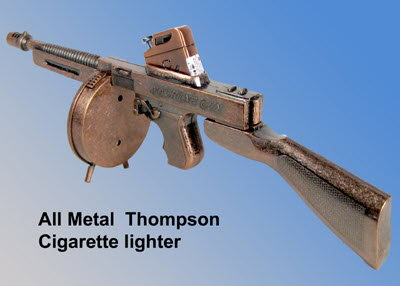 Thompson SMG cigarette lighter presentation [SCALE1/3-050]