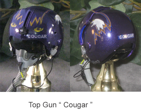 Top Gun pilot helmet ( Cougar ) 1/6th 